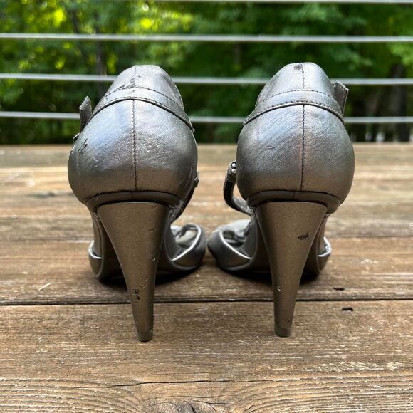 Kenneth Cole Silver Heels - Picture 8 of 8